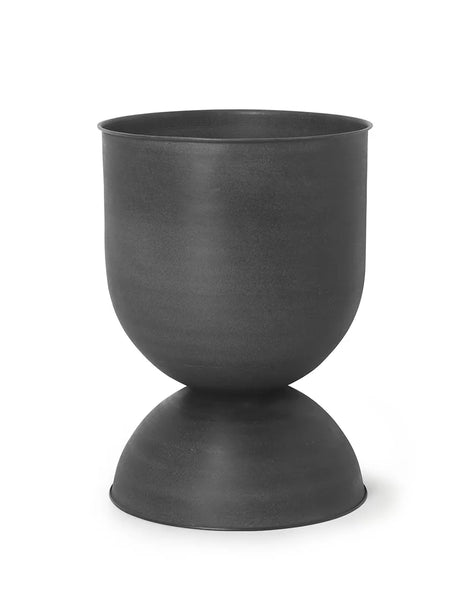 Hourglass Pot, sort fra Ferm Living - Large - Jacobsen Plus