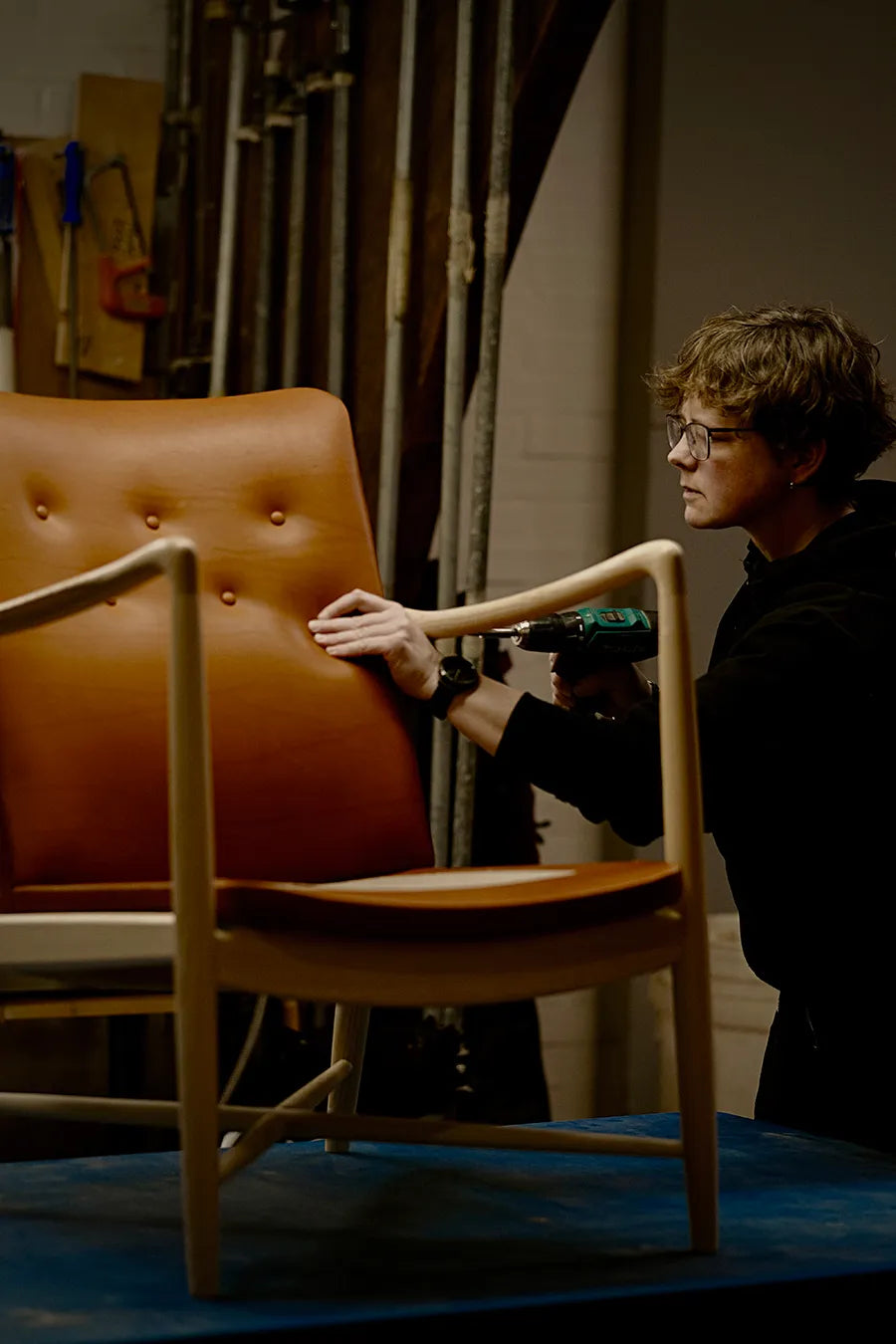 Kaminstolen af Finn Juhl