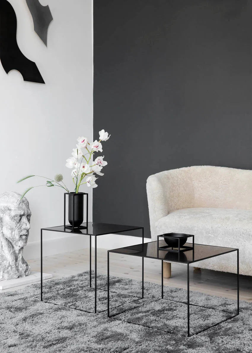 Kubus Bowl Centerpiece Small, sort fra Audo Copenhagen