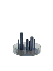 Ikeru Low Vase, dusk blue af Jaime Hayon