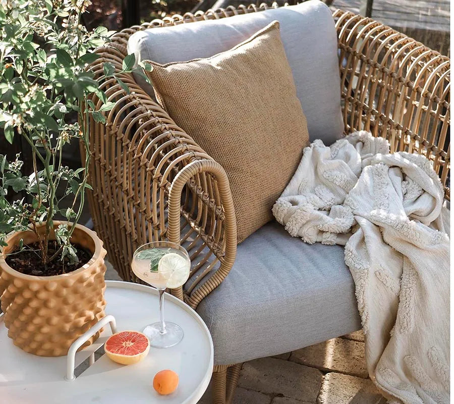 Nest Loungestol, outdoor fra Cane-line