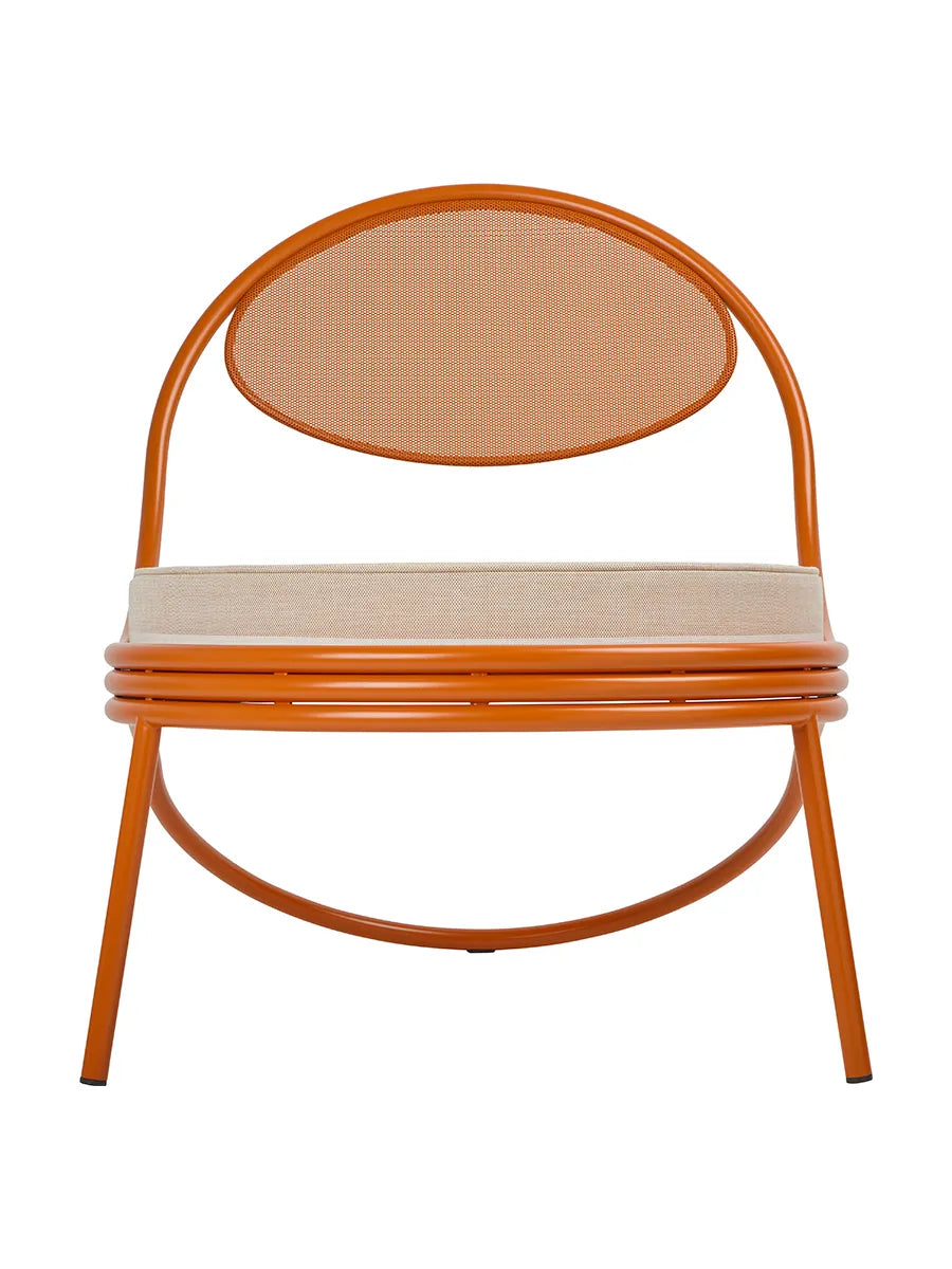 Copacabana Lounge Chair, international orange fra GUBI - 6 - Jacobsen Plus