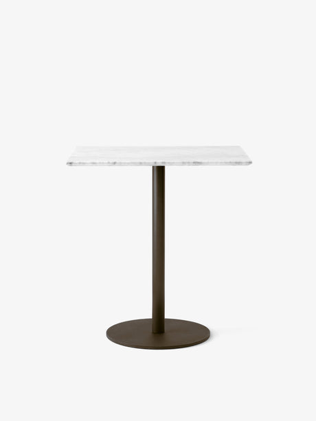In Between Bord SK16, Bronzed stel fra &tradition - Bianco Carrara marmor - Jacobsen Plus