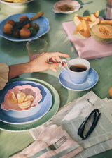 Royal Copenhagen Iris, Tallerken 22 cm, Blå - 2 - Jacobsen Plus