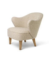 Ingeborg Lænestol fra Audo Copenhagen - Stof / Signatur - Sahco Zero Boucle 001 / Eg - Jacobsen Plus