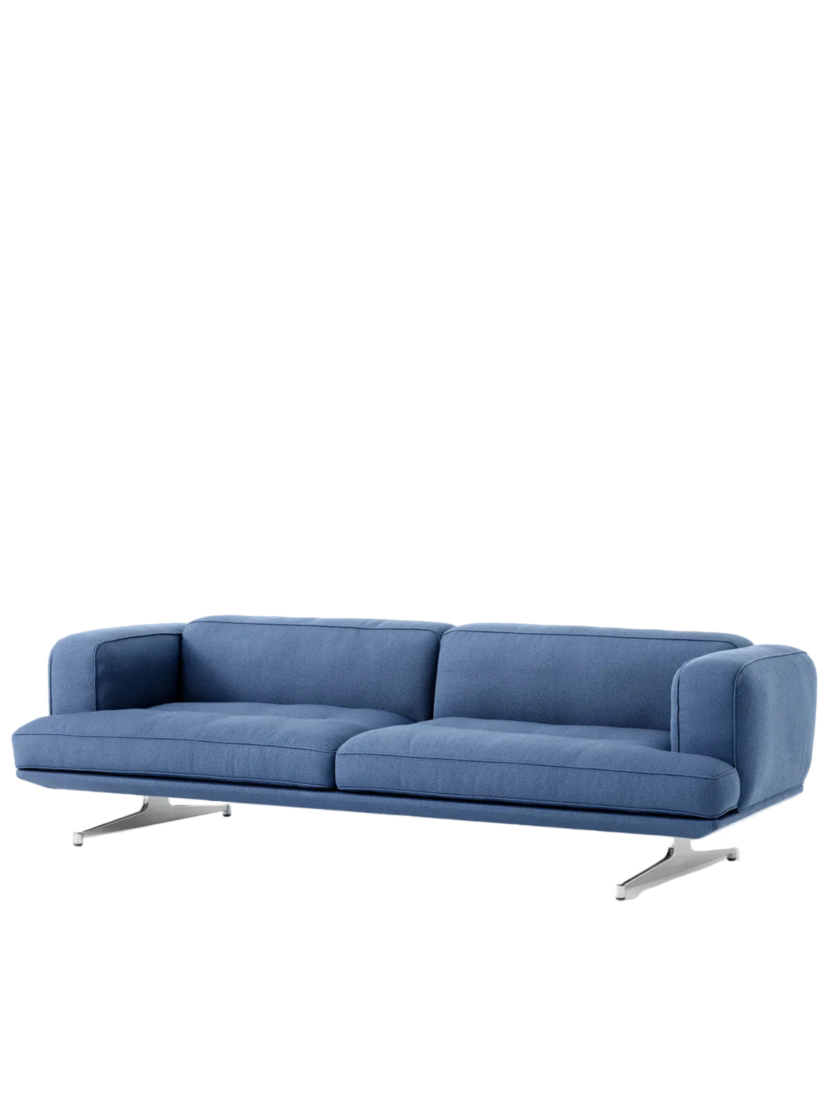 Inland AV23 Sofa fra &Tradition - Vidar 733 - poleret stel - Jacobsen Plus