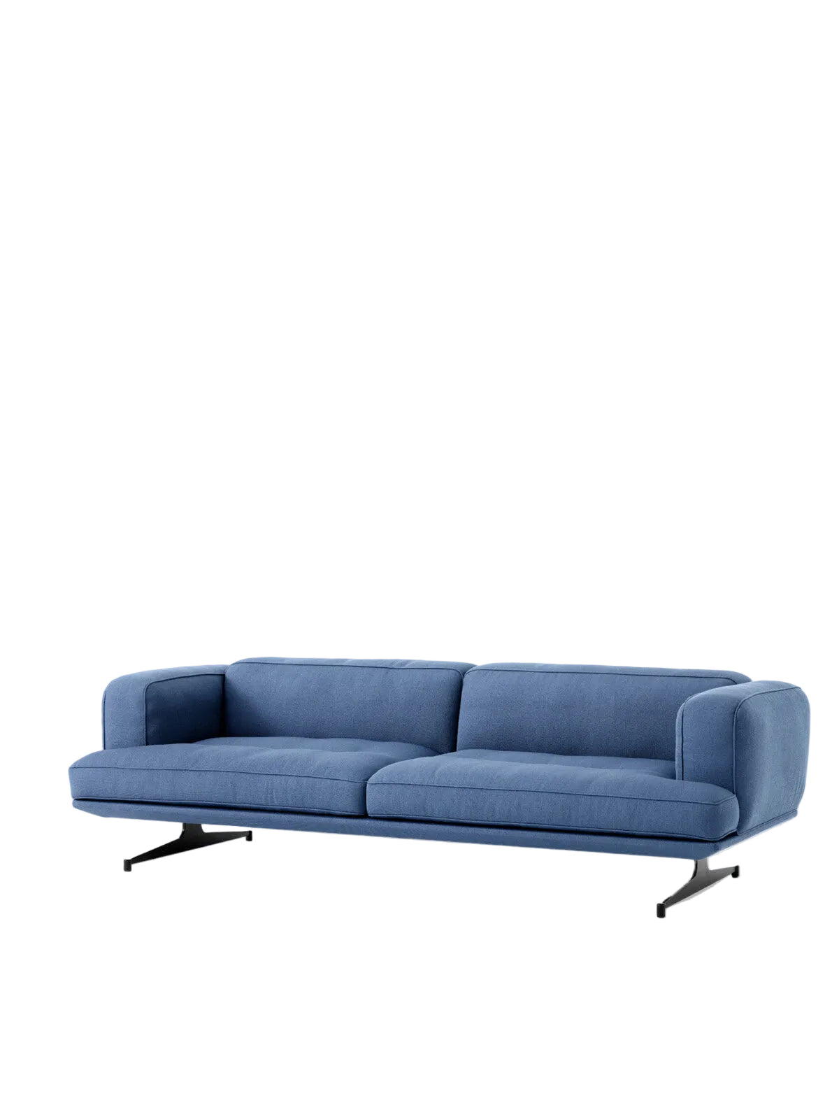 Inland AV23 Sofa fra &Tradition - Vidar 733 - sort stel - Jacobsen Plus