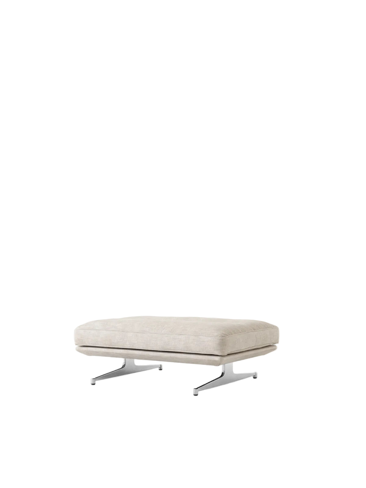 Inland AV32 Pouf fra &Tradition - Clay 0011 - poleret stel - Jacobsen Plus
