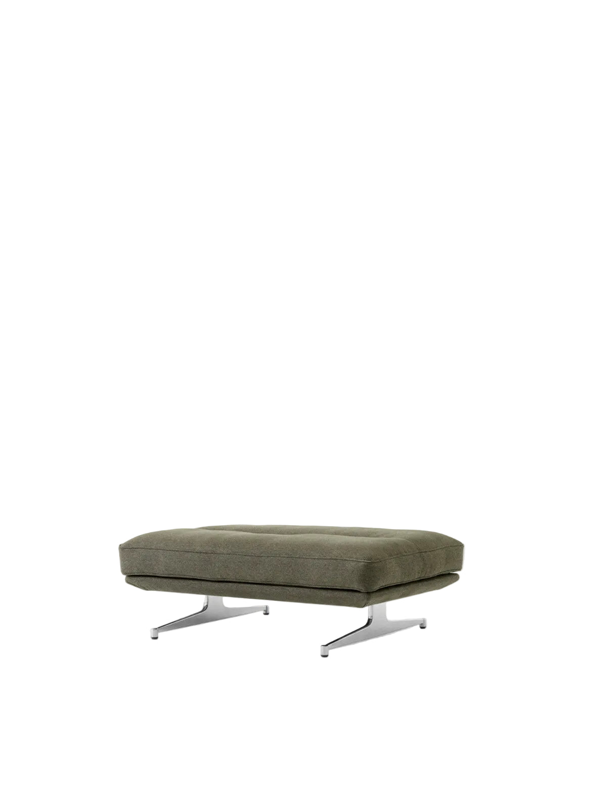 Inland AV32 Pouf fra &Tradition - Clay 0014 - poleret stel - Jacobsen Plus