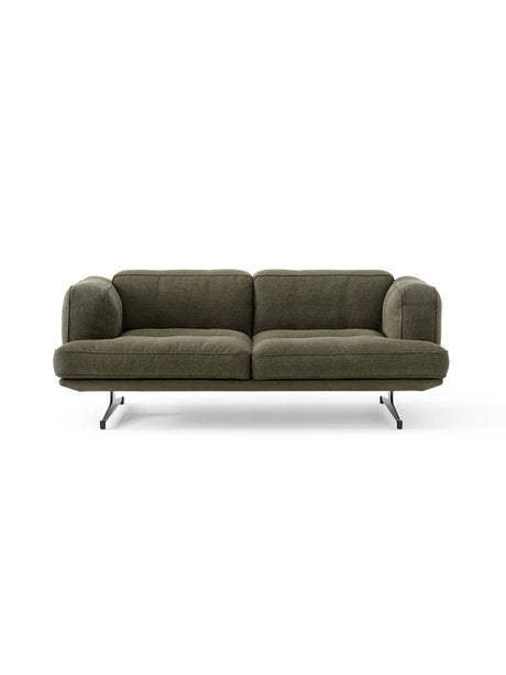 Inland AV22 sofa fra &Tradition - Noble Cognac Læder - Jacobsen Plus