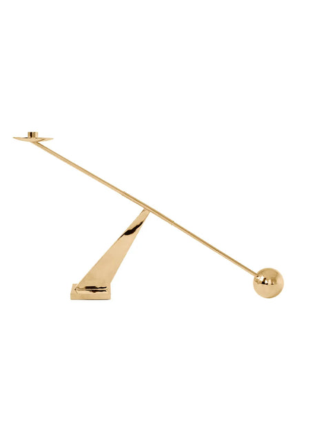 Interconnect Candle Holder, brass fra Audo Copenhagen - 1 - Jacobsen Plus