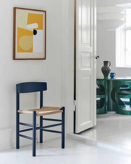 J39 Folkestolen, indigo blue af Børge Mogensen - 3 - Jacobsen Plus