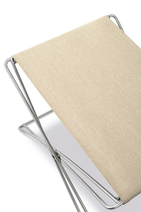 JG Folding Stool fra Fredericia Furniture - Natur canvas - Jacobsen Plus