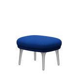 Ro Skammel m. stel i aluminium fra Fritz Hansen - Hallingdal - 733 Coral Blue - Jacobsen Plus