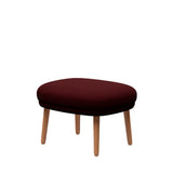 Ro Skammel m. stel i eg fra Fritz Hansen - Christianshavn - 1141 Red - Jacobsen Plus