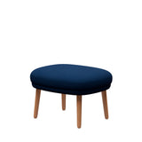 Ro Skammel m. stel i eg fra Fritz Hansen - Christianshavn - 1153 Blue Uni - Jacobsen Plus