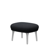 Fri Skammel m. stel i aluminium fra Fritz Hansen - Hallingdal - 968 Purple/Green - Jacobsen Plus