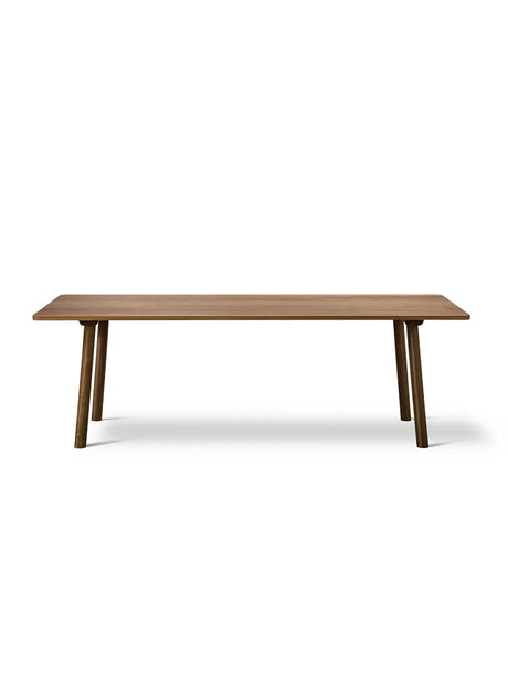 Taro Spisebord fra Fredericia Furniture - Model 6106 - L: 220 cm / Røget eg olieret - Jacobsen Plus