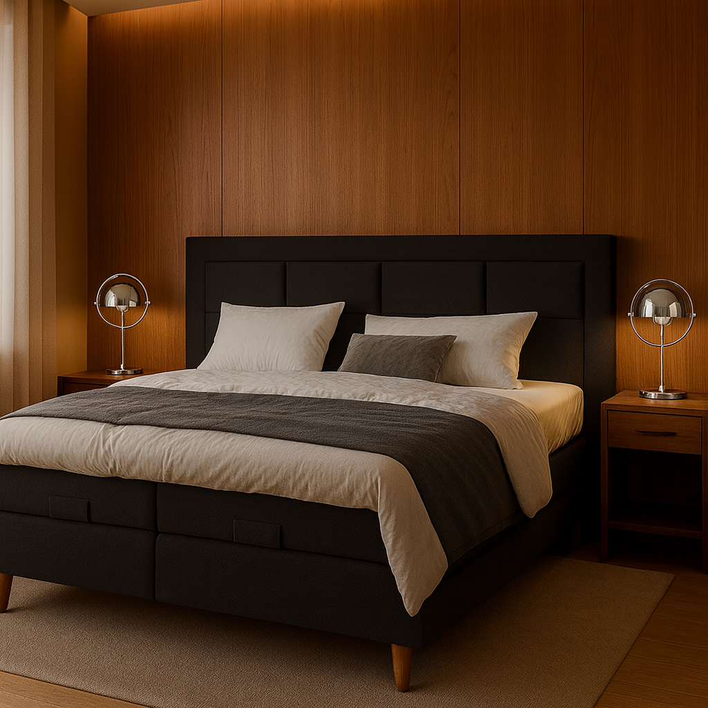 Jacobsen Plus Beds – Elevationsseng Lux, Antracit - 2 - Jacobsen Plus