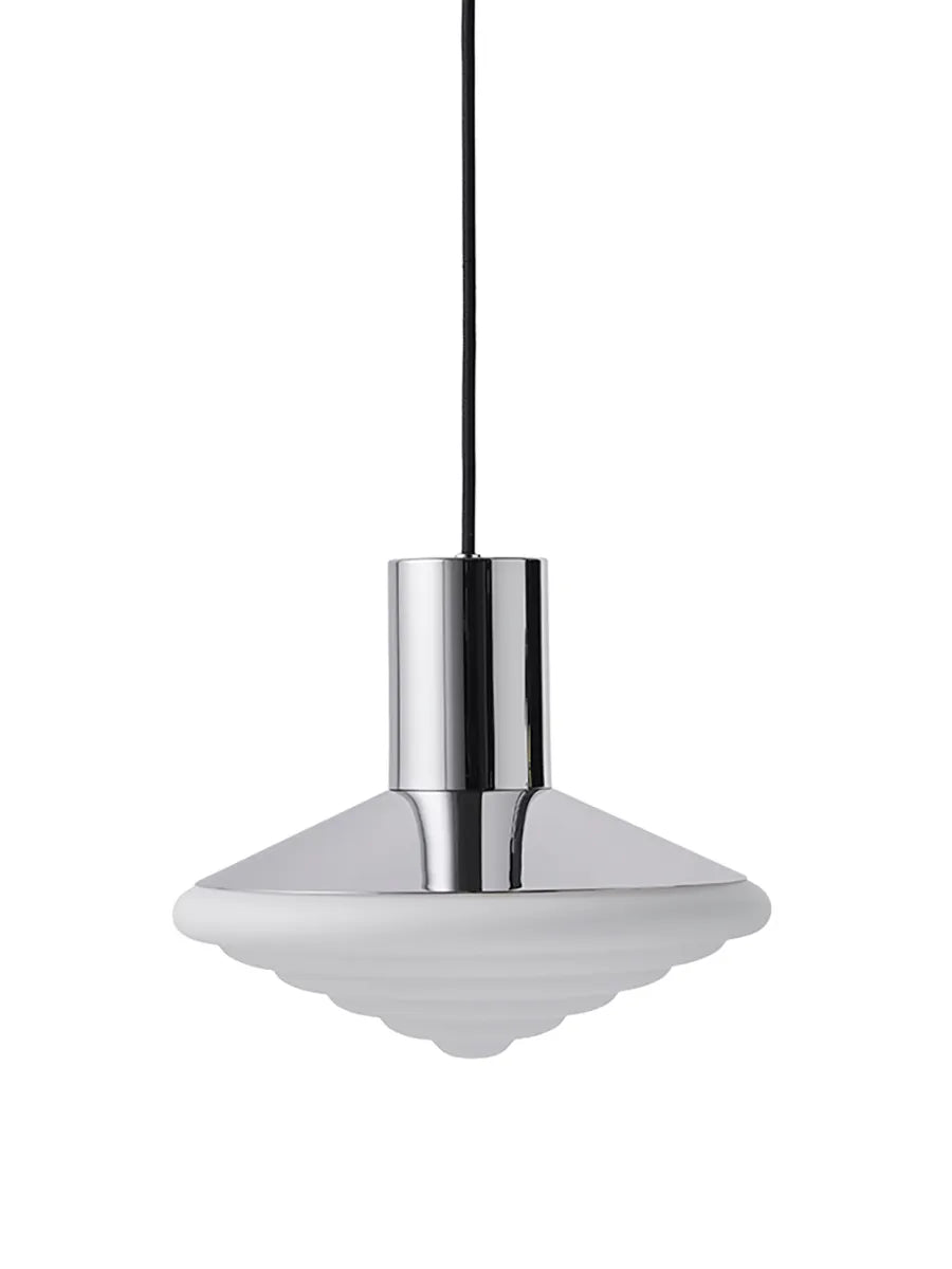 Whipped Pendant Lamp, all chrome fra LEO Objects - 1 - Jacobsen Plus
