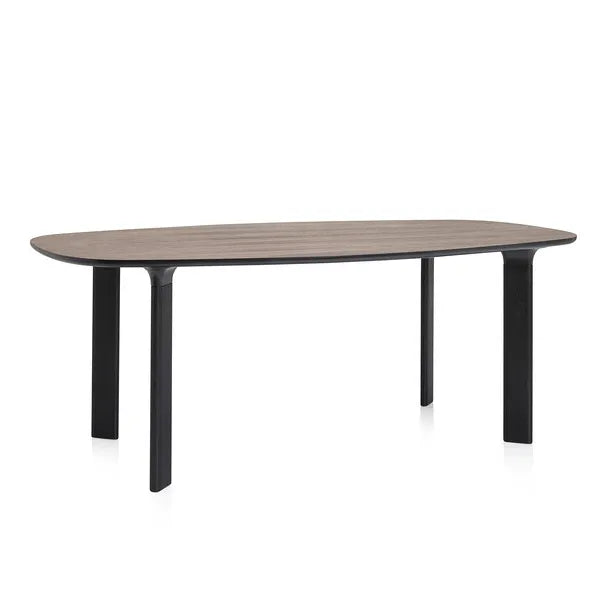 Analog Bord JH63 fra Fritz Hansen - Valnød finér / Sort / Sort lakeret eg - Jacobsen Plus