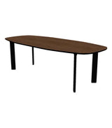 Analog Bord JH83 fra Fritz Hansen - Valnød finér / Sort / Sort lakeret eg - Jacobsen Plus