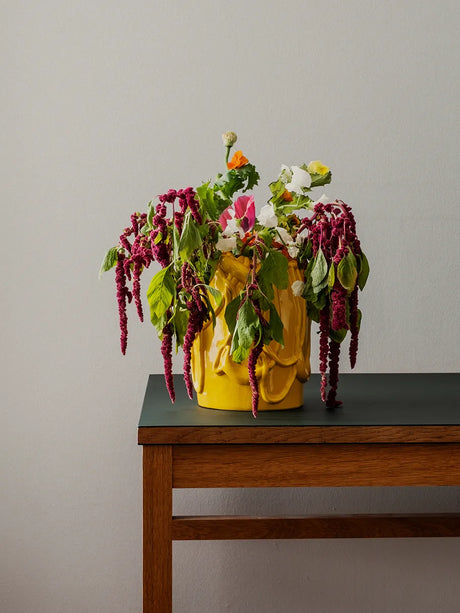 Michael Kvium Jam Vase, empire yellow fra raawii - 2 - Jacobsen Plus