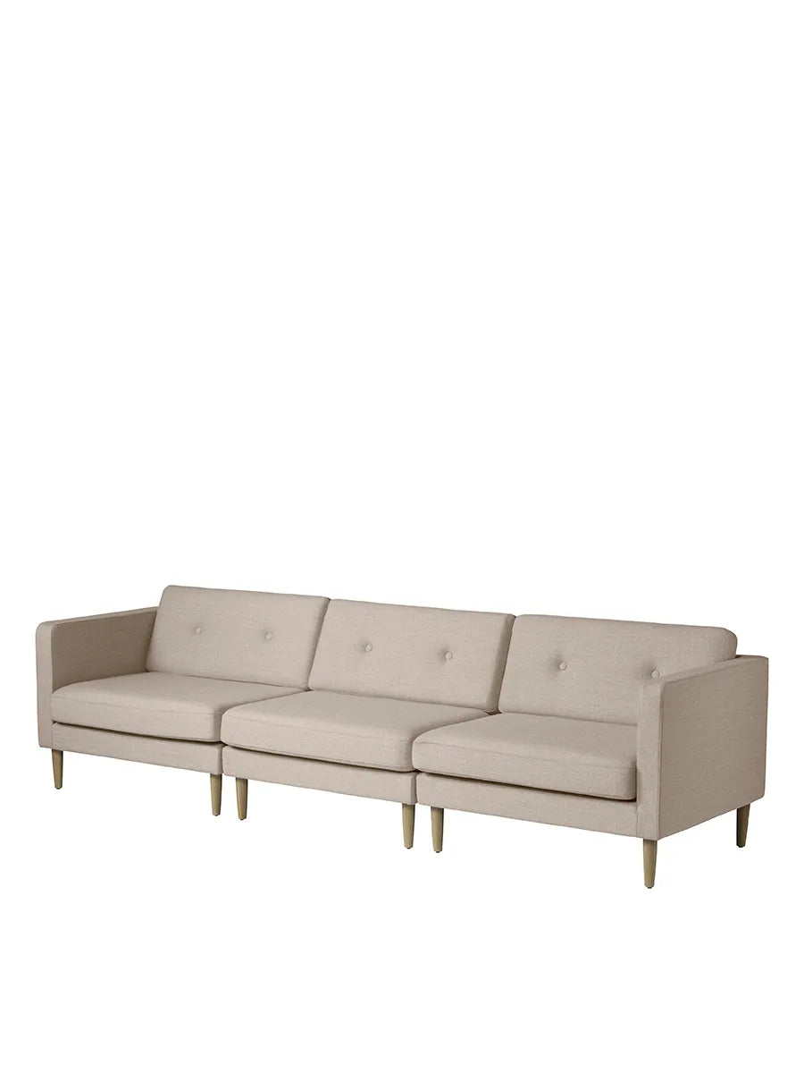 L42 Firhøj Sofa 3-Personers, beige fra FDB Møbler - 5 - Jacobsen Plus