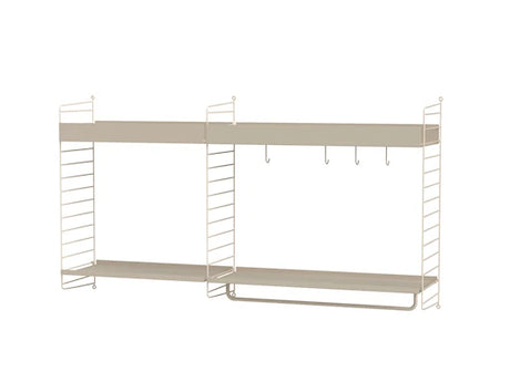 Køkkenreol, bundle A fra String Furniture - Beige - beige - Jacobsen Plus