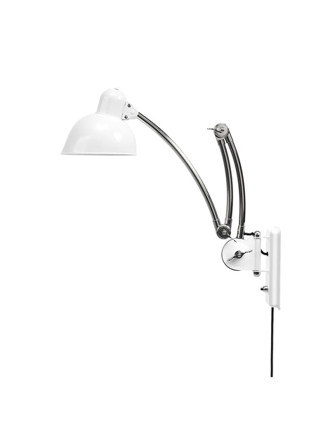 Kaiser Idell 6559-W væglampe fra Fritz Hansen - Matsort m-messing - Jacobsen Plus