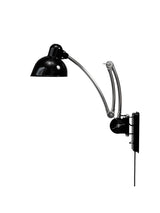 Kaiser Idell 6559-W væglampe fra Fritz Hansen - Sort m-krom - Jacobsen Plus