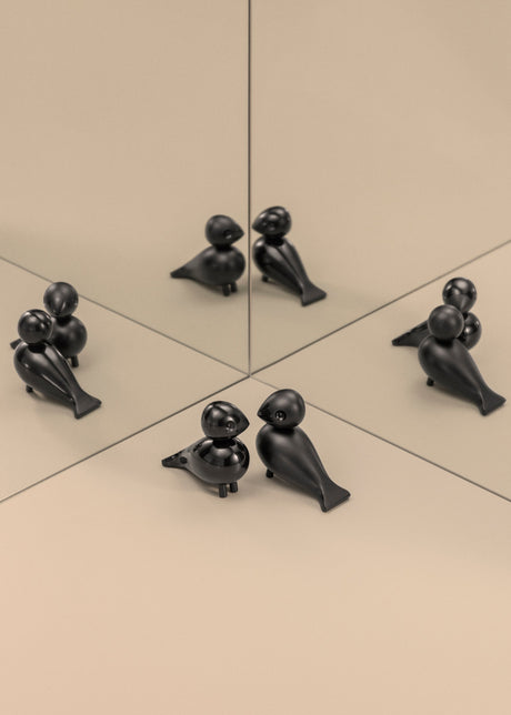 Turtelduer i malet bøg af Kay Bojesen - 2 - Jacobsen Plus