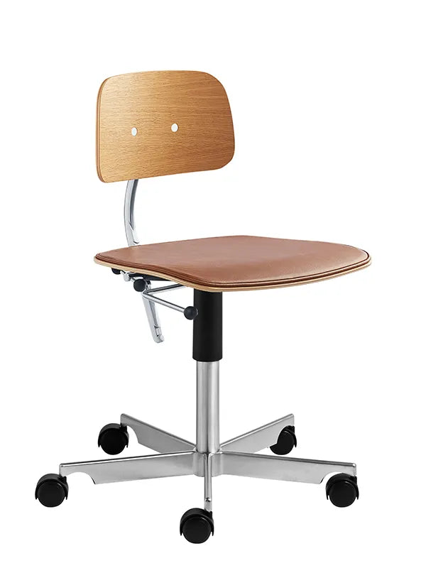 Kevi 2533 Kontorstol med sædepolstring fra Montana