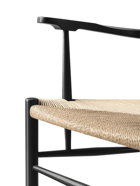 The Klint Armchair, sortlakeret eg fra Fredericia Furniture - 4 - Jacobsen Plus