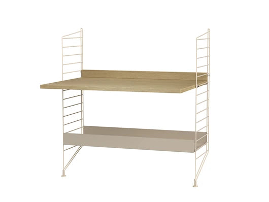 Børneværelse, bundle A fra String Furniture - Beige - eg - Jacobsen Plus