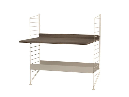 Børneværelse, bundle A fra String Furniture - Beige - valnød - Jacobsen Plus