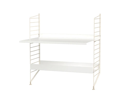 Børneværelse, bundle A fra String Furniture - Hvid - beige - Jacobsen Plus