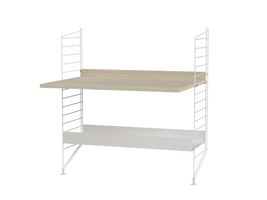 Børneværelse, bundle A fra String Furniture - Hvid - ask - Jacobsen Plus