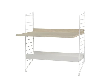 Børneværelse, bundle A fra String Furniture - Hvid - ask - Jacobsen Plus