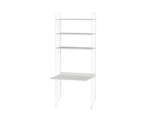 Børneværelse, bundle C fra String Furniture - Hvid - hvid - Jacobsen Plus