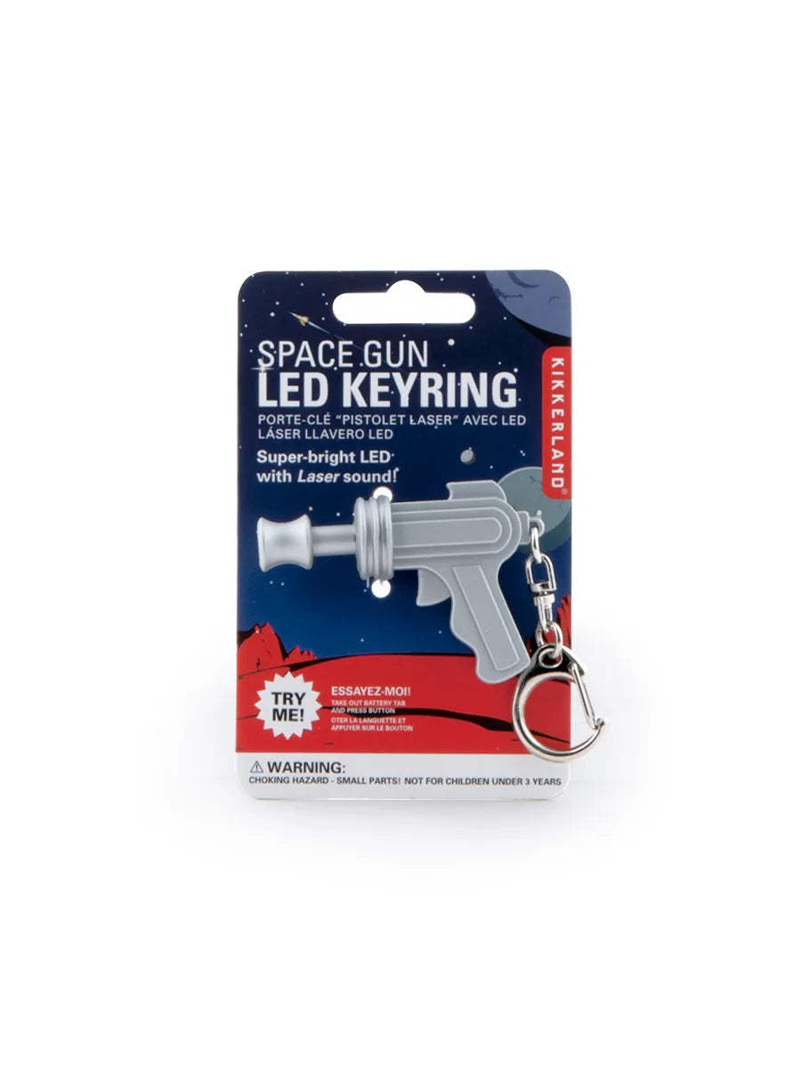 Space Gun LED Keyring fra Kikkerland - 1 - Jacobsen Plus