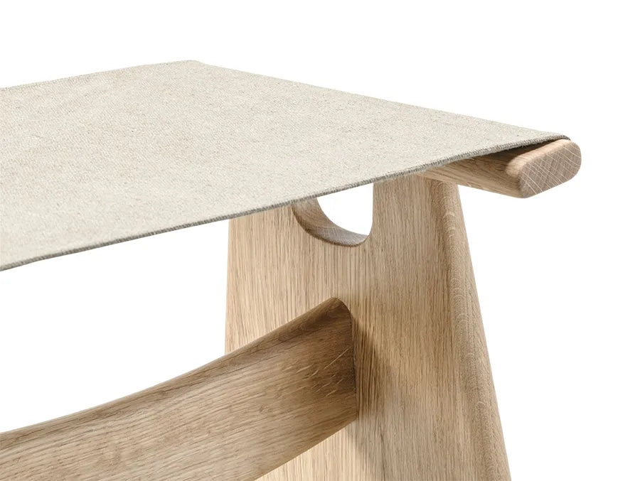 Seto Stool, eg lys olie fra Fredericia Furniture - 6 - Jacobsen Plus