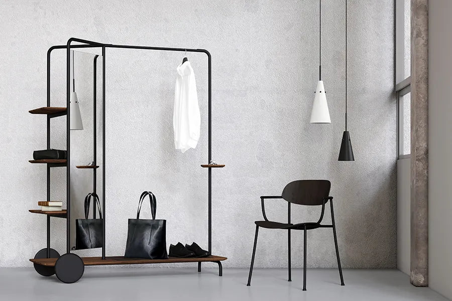 Host Wardrobe, walnut fra Stellar Works - 2 - Jacobsen Plus