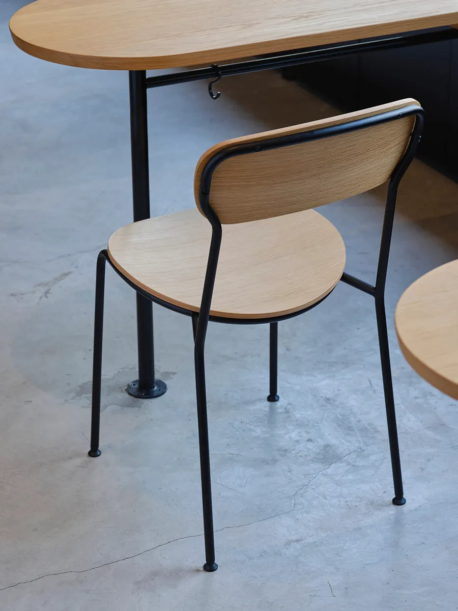 Stack Dining Chair, natural oak fra Stellar Works - 4 - Jacobsen Plus