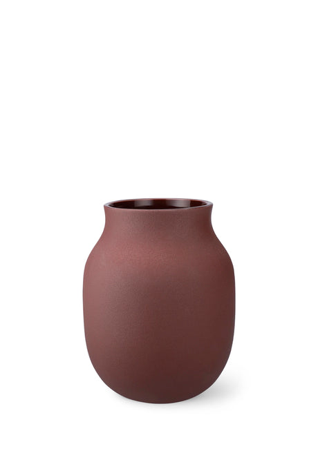 Kähler - Studio Omaggio Vase, bordeaux - H20 cm - Jacobsen Plus