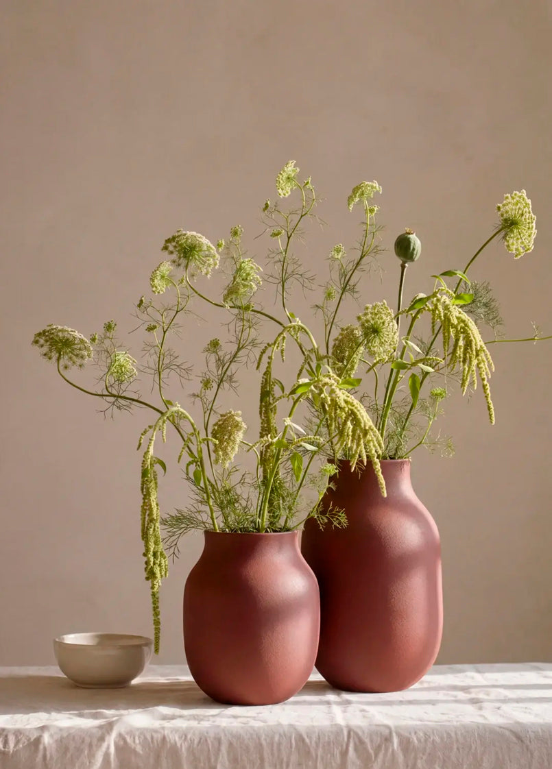 Kähler - Studio Omaggio Vase, bordeaux - 2 - Jacobsen Plus