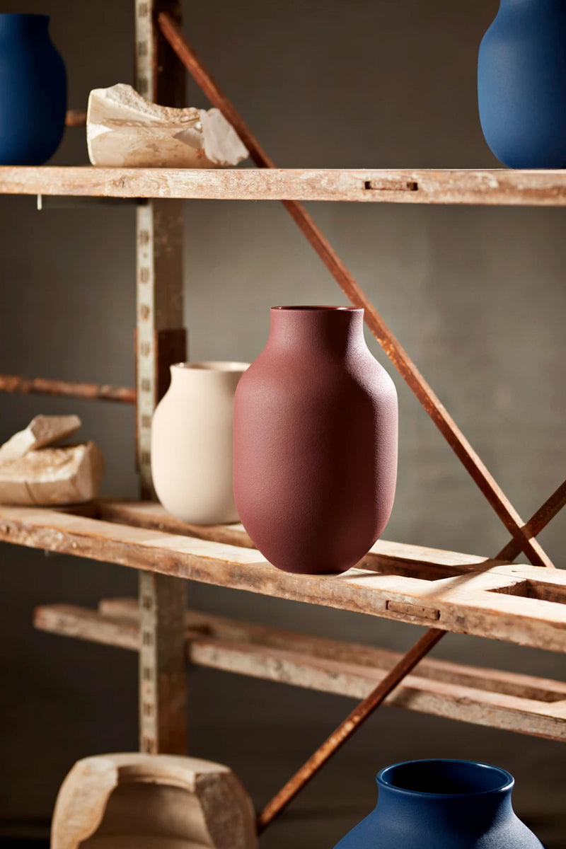 Kähler - Studio Omaggio Vase, bordeaux - 3 - Jacobsen Plus