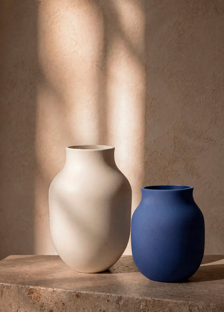 Kähler - Studio Omaggio Vase, sand - H20 cm - Jacobsen Plus