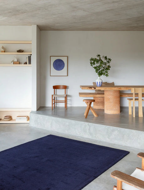 Karma Wool tæppe, Marine fra Massimo - 1 - Jacobsen Plus