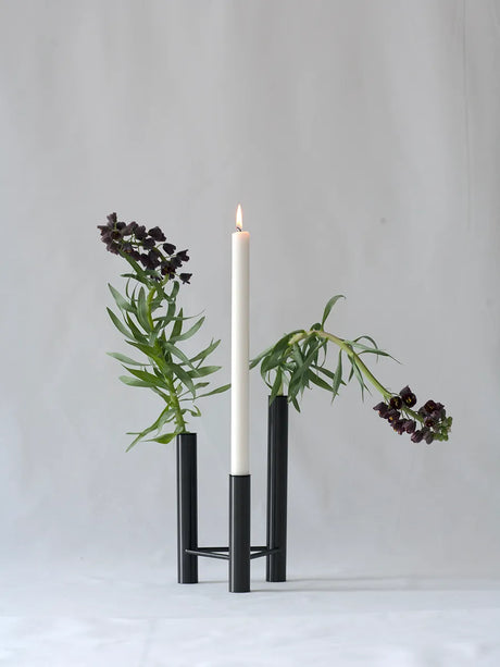 VISTA vase og lysestage, sort fra Kay Bojesen - 4 - Jacobsen Plus